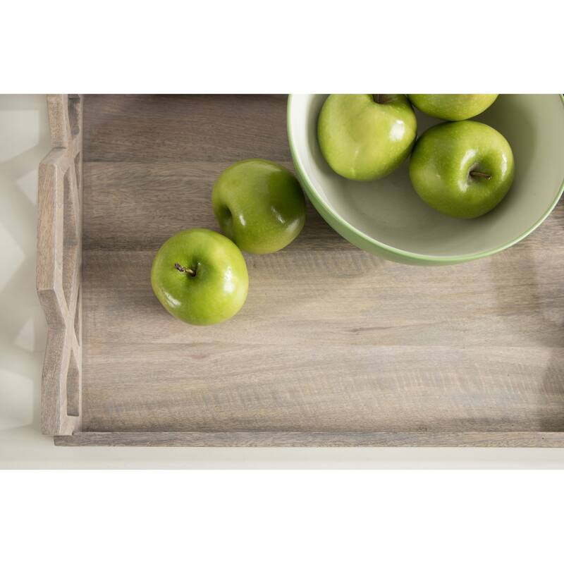 Kate and Laurel Grassley Decorative Wood Tray - 13x19