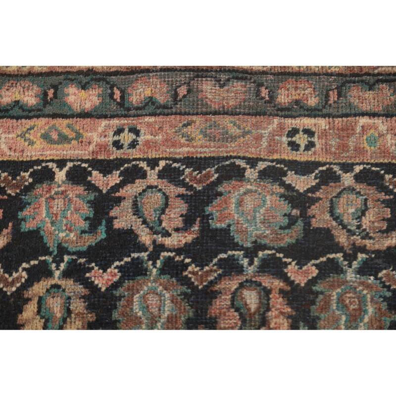 Mahal Persian Runner Rug Wool Carpet - 3'7"x 10'4"