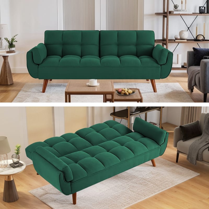 Sofa Couch for Living Room, Loveseat Sofa Futons for Small Space,Bedroom,Apartment,Studio