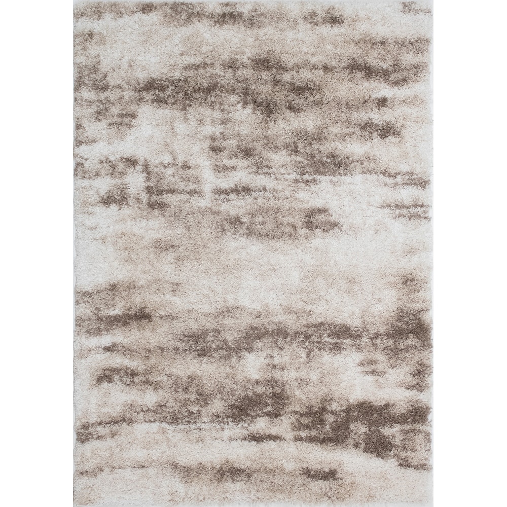 Noori Rug Lux Madison Abstract 2-Inch Shag Area Rug