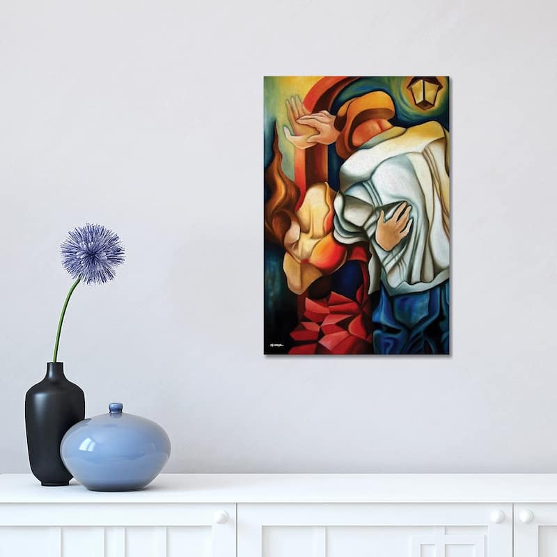 iCanvas "Dancers" by Dixie Miguez Canvas Print - 18x12x1.5