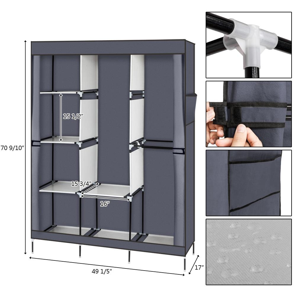 Bedroom portable discount closet
