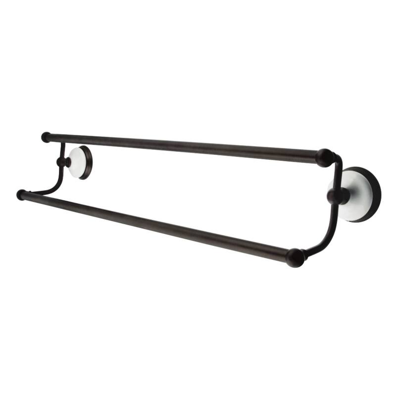 Kingston Brass Victorian 24-Inch Dual Towel Bar - Oil Rubbed Bronze