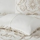 preview thumbnail 15 of 21, Madison Park Violette 3 Piece Tufted Cotton Chenille Duvet Cover Set