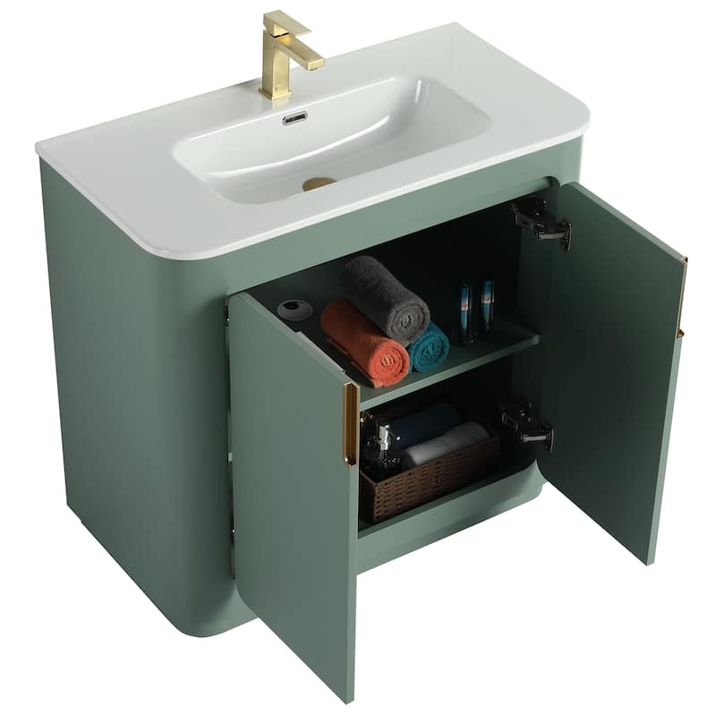 Fine Fixtures Shireplace Bathroom Vanity with Sink