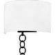 preview thumbnail 5 of 6, Baynes 2-Light Matte Black Wall Sconce