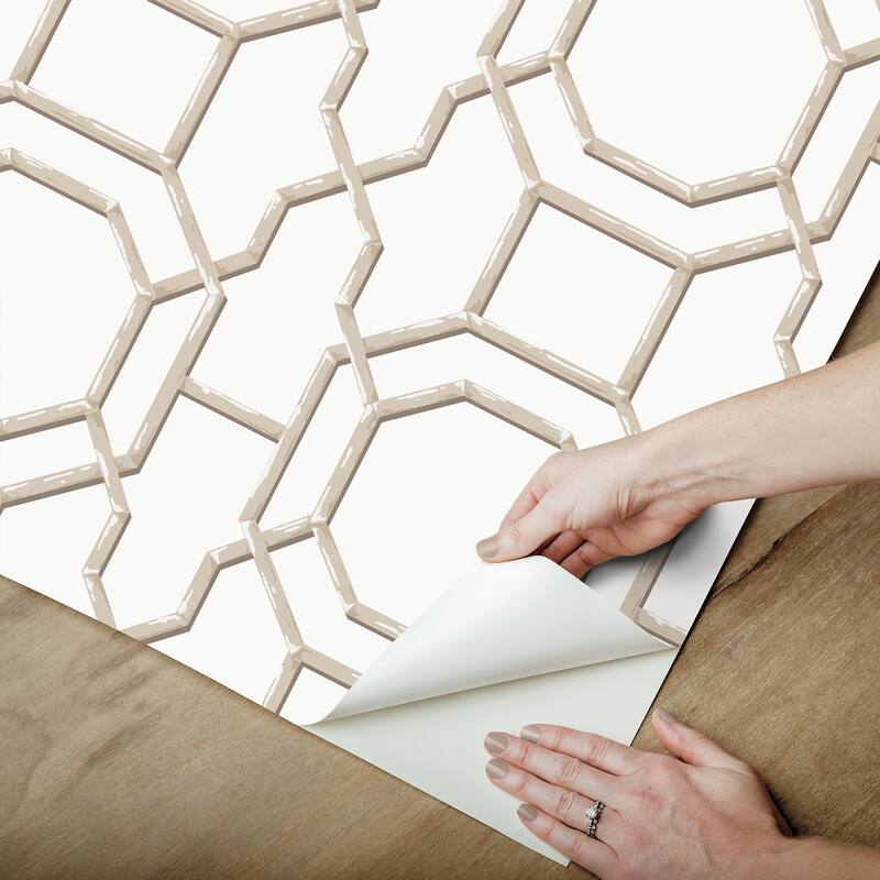 NuWallpaper Sanya Sand Peel and Stick Wallpaper - N/A