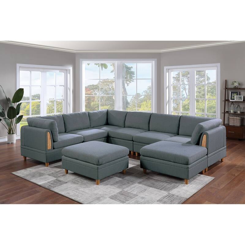 Living Room Furniture Ottoman Comfortable choice, multiple functions, classic design, and cozy corners Light