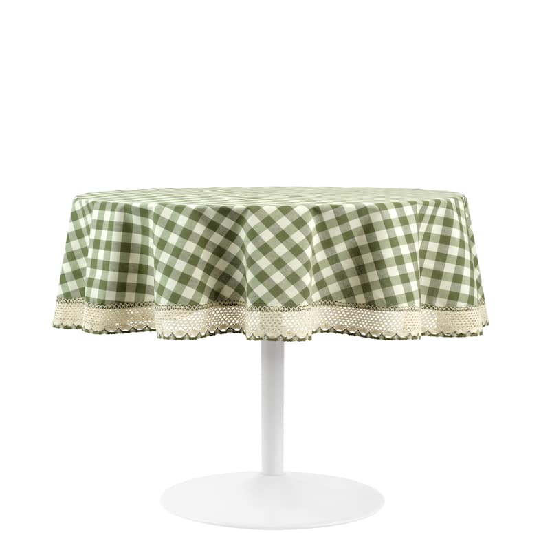 Achim Buffalo Check Tablecloth