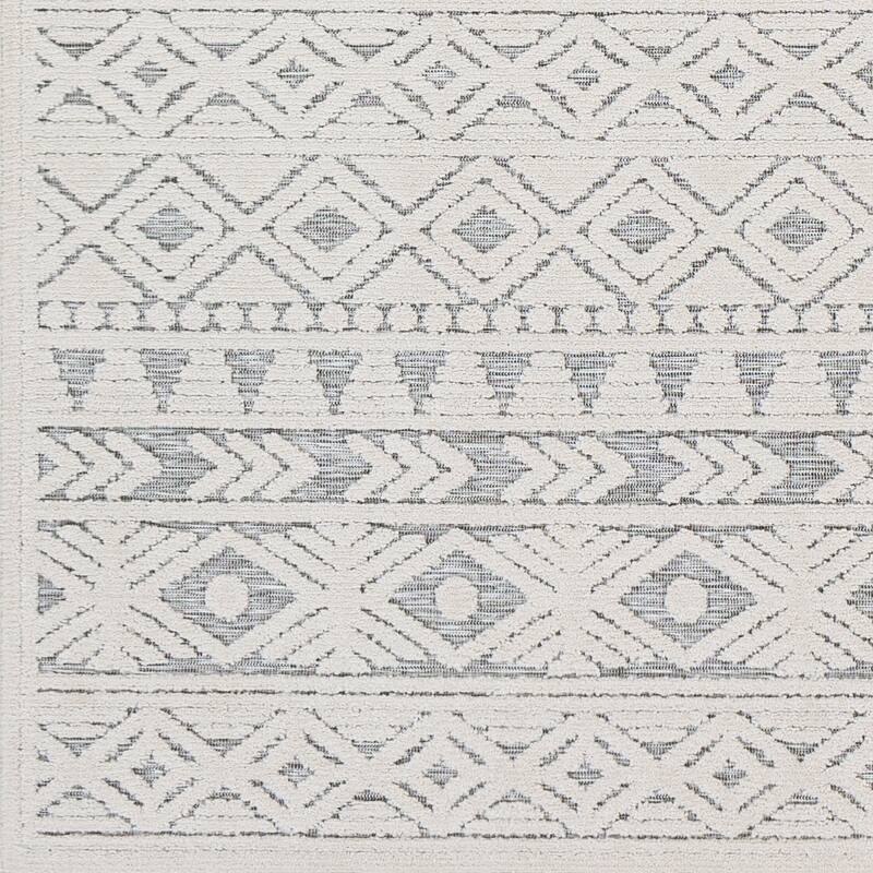 Atatiana Indoor/ Outdoor Global Stripe Area Rug