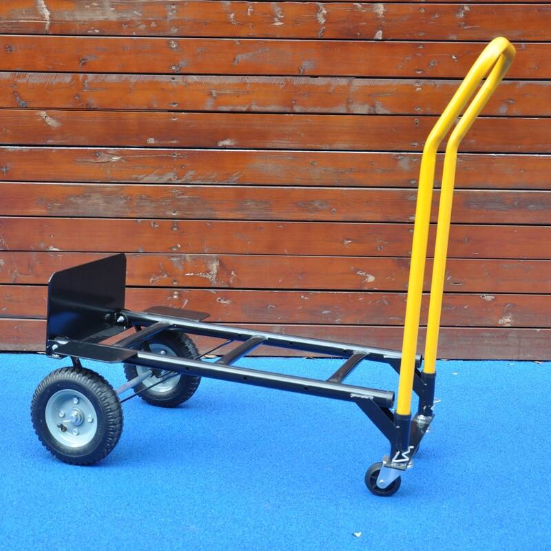 Hand Truck Dolly Cart with Swivel Wheels Push Carts 330 Lbs Capacity