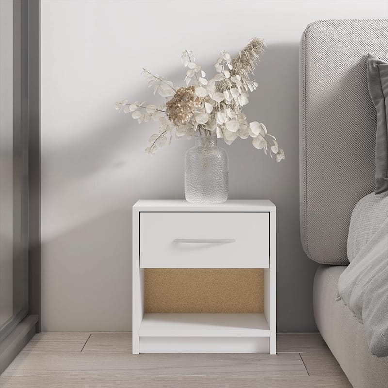 Polo 1D Nightstand - White