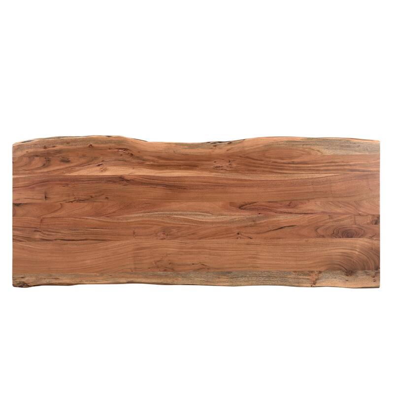 Sienna 2-piece Live Edge Solid Wood Desk Set