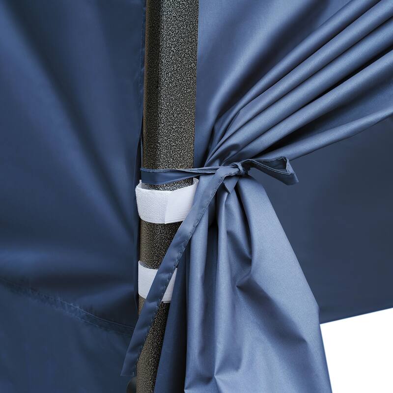 10x20 Heavy Duty Canopy Tent, UV Waterproof, 6 Sidewalls for Wedding