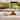 Modern  Oval Sintered Stone Tabletop Coffee Table with Base - 51'2" x 27'6"