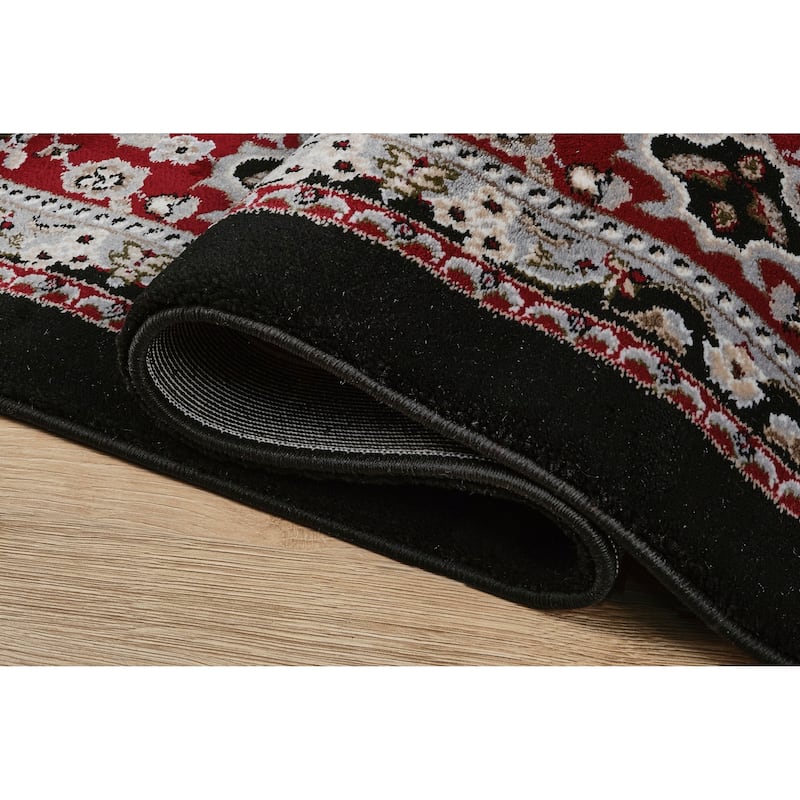 Master Collection Floral Transitional Area Rug