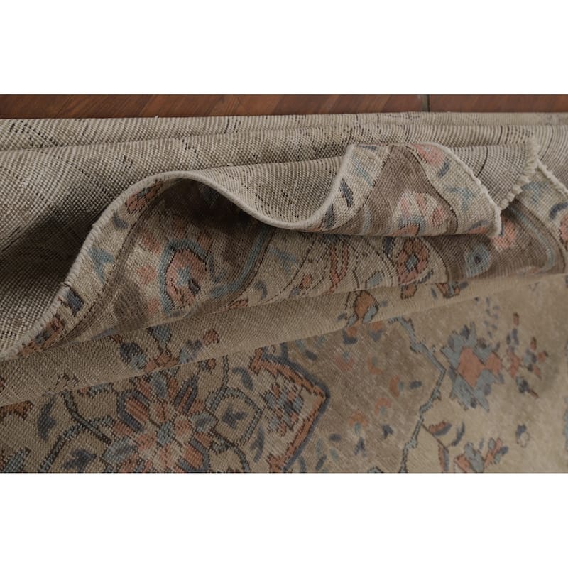 Tabriz Persian Area Rug Oriental Hand-Knotted Wool Carpet - 8'3"x 10'8"