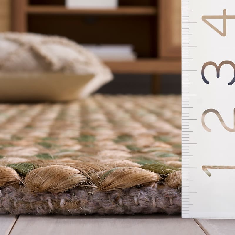 SAFAVIEH Handmade Natural Fiber Couture Francette Jute Rug