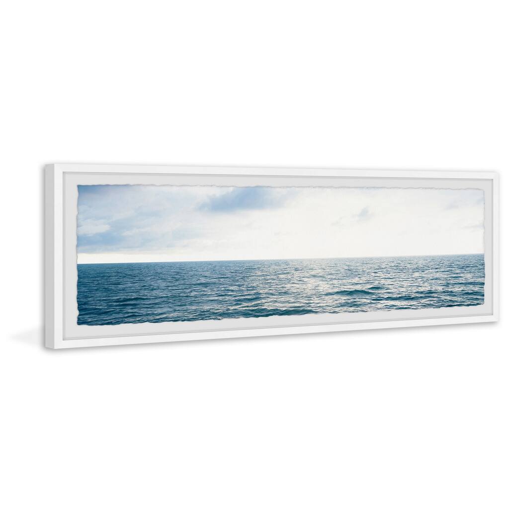 'Dive Into the Ocean' Framed Painting Print