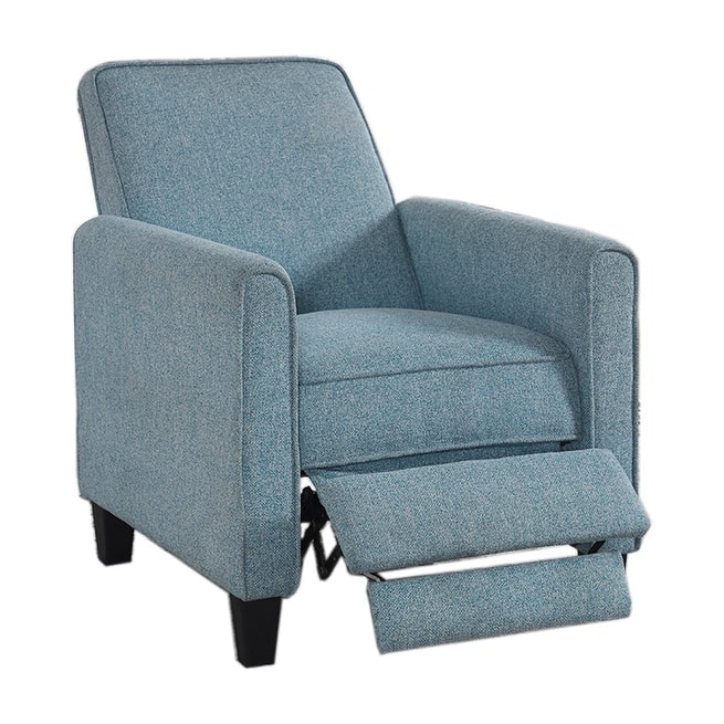 Haynes Traditional Fabric Welted Padded Recliner Chair by Furniture of America