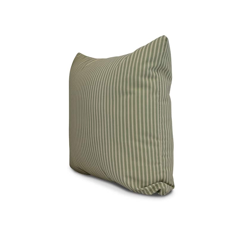 26 x 26 inch Ticking Stripe Decorative Pillow