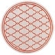 preview thumbnail 105 of 192, SAFAVIEH Amherst Norma Modern Rug 7' Round - Beige/Orange - Round