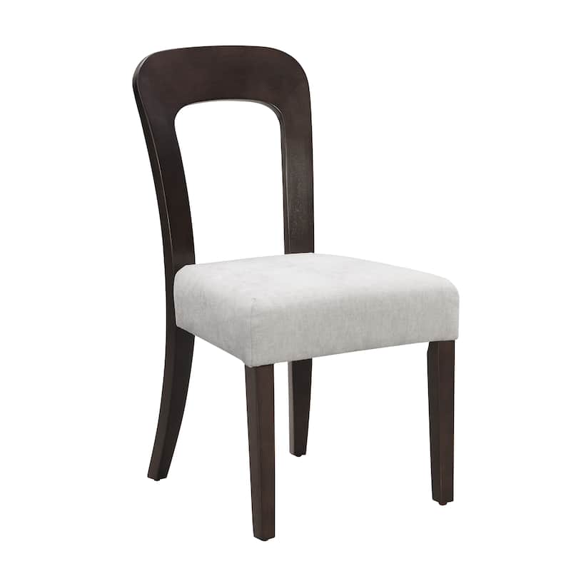 Wood Dining Chair Side Chair Set of 2