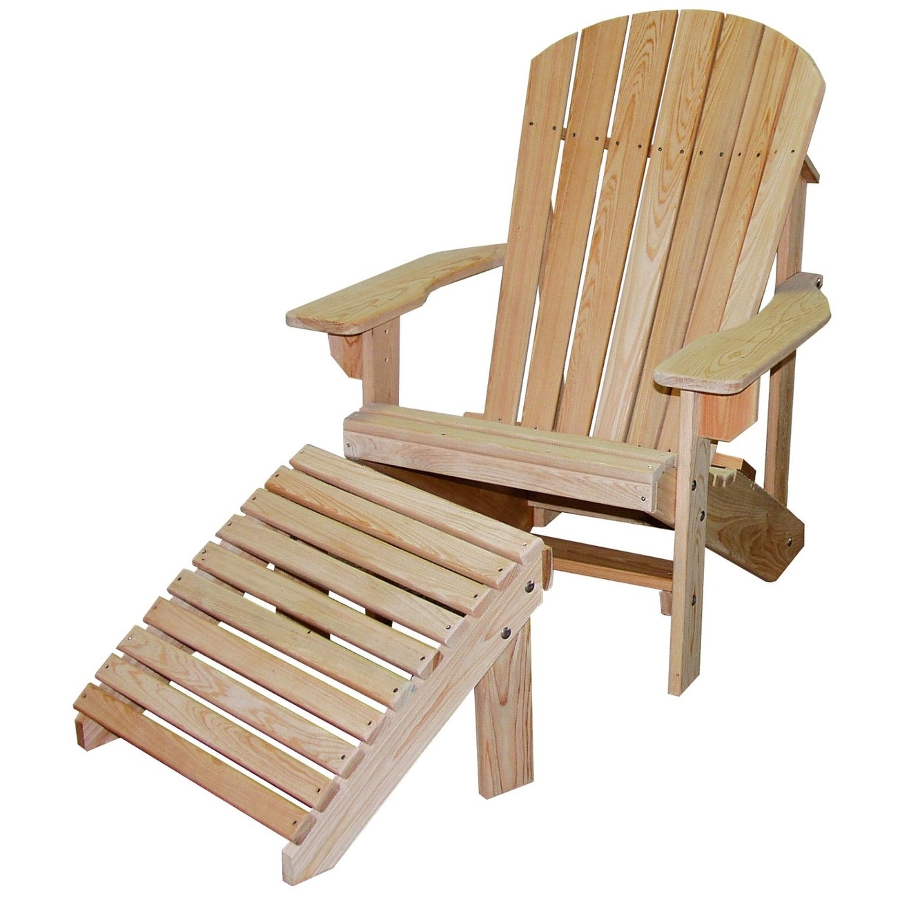 Adirondack chair deals and footrest