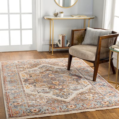 Livabliss Neval Traditional Medallion Area Rug