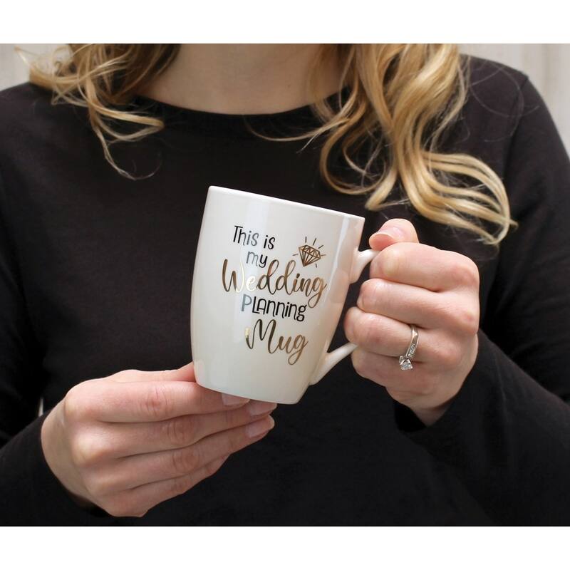 Curata Lillian Rose This is My Wedding Planning Mug Ceramic Mug