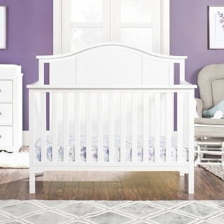 Forever Eclectic Cottage Arch Top 4-in-1 Convertible Crib