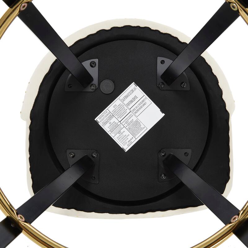 Versatile Velvet Tufted Bar Chairs Set of 2 Swivel Bar Stools with Back Pull Ring, Rivet Decoration and Wooden Square Foot