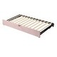 preview thumbnail 32 of 34, Multifunctional Design Upholstered Daybed with Pop Up Trundle, Space-saving, Twin Size
