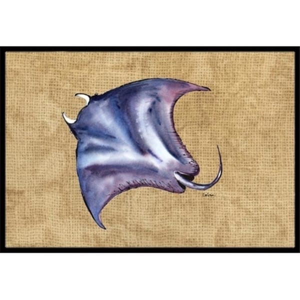 Carolines Treasures 8814JMAT 24 x 36 In. Stingray Indoor or Outdoor Mat