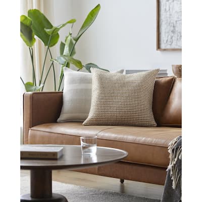 Maricela Traditional Solid Color Accent Pillow