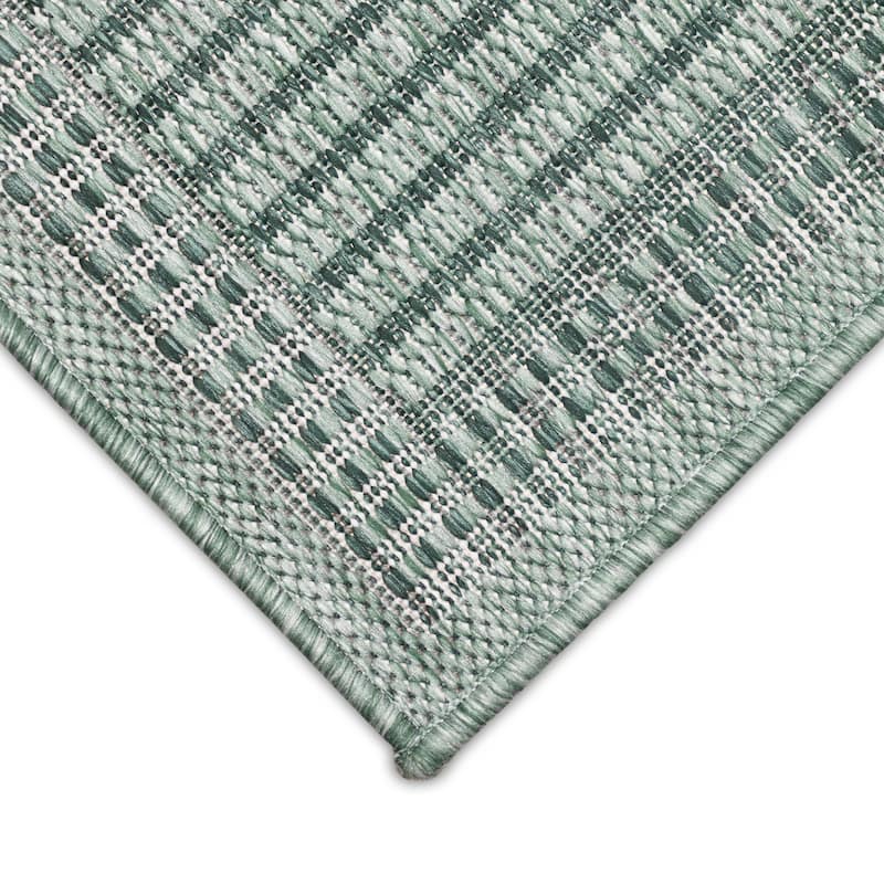 Liora Manne Malibu Simple Border Indoor/Outdoor Rug