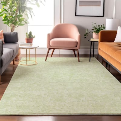 Premium Washable Super Soft Muted Floral Mayfield Rug