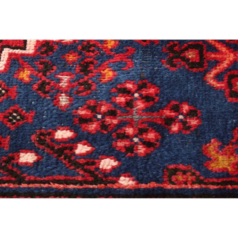 ECARPETGALLERY Hand-knotted Anatolian Red Wool Rug - 4'3 x 6'10