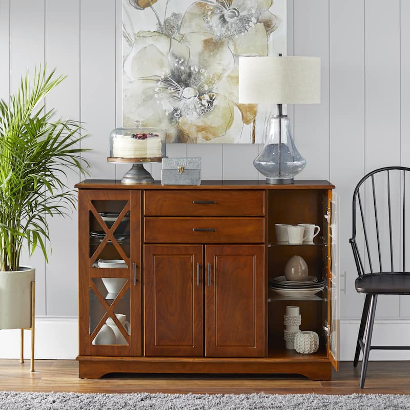 Simple Living Kendall Modern Farmhouse Buffet/Sideboard