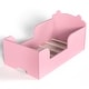 preview thumbnail 29 of 43, Roomfitters Bear-Shaped Toddler Floor Bed, Wood Cot with Safety Guardrails, Modern Montessori Low Profile Kids Bed