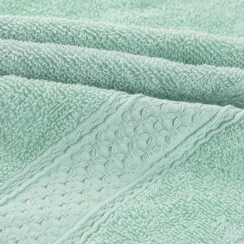 Cotton Dish Clothes, Thick and Absorbent Kitchen Towels, Plain Towels, 13 X13 Inches - Multicolor