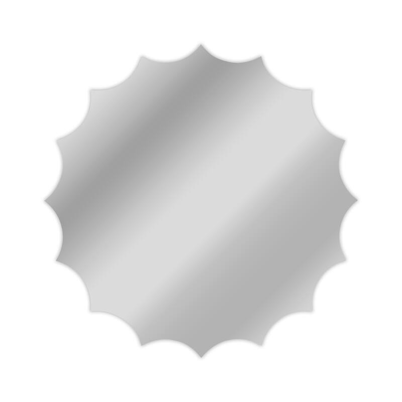 Starburst Frameless Mirror - 31.5 x 31.5