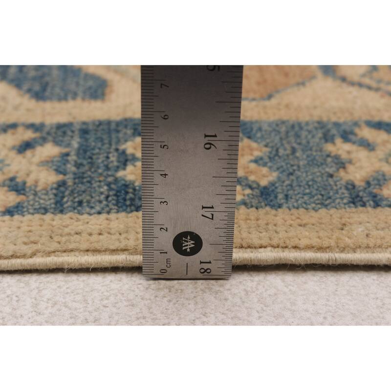 ECARPETGALLERY Hand-knotted Finest Ghazni Brown Wool Rug - 6'6 x 10'0