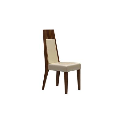Q-Max Mahogany Finish Dining Chair