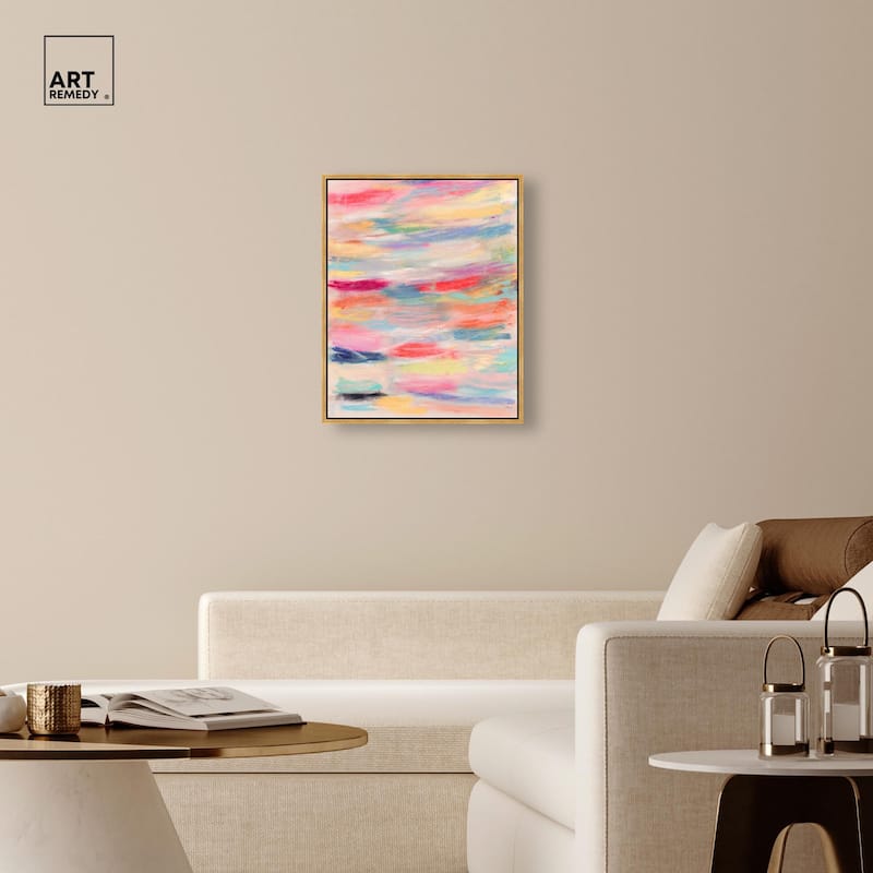 Color Play III Canvas by Art Remedy