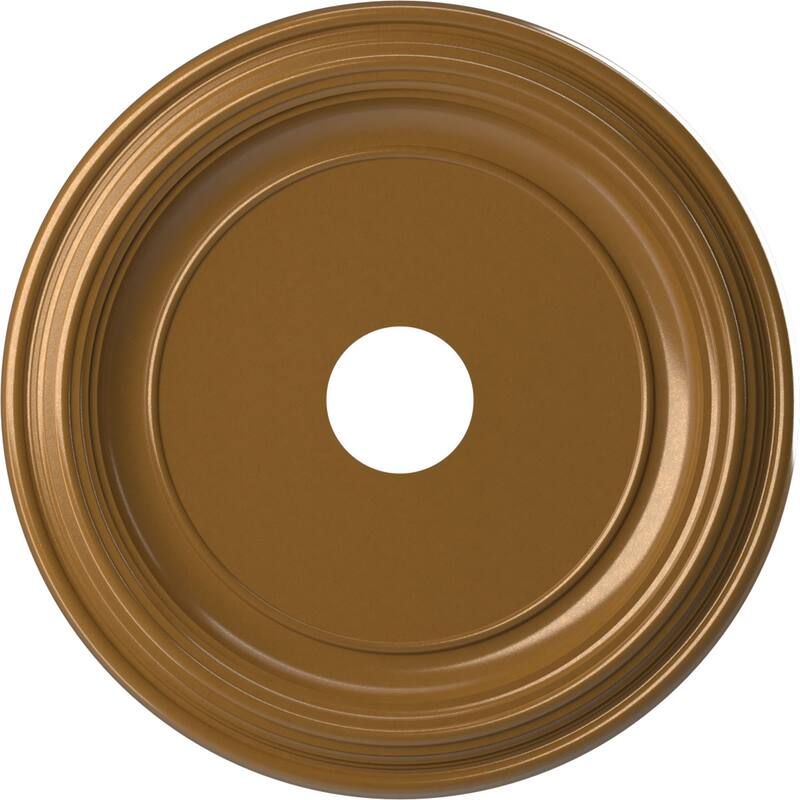 3 1/2" Inside Diameter - Traditional Thermoformed PVC Ceiling Medallion