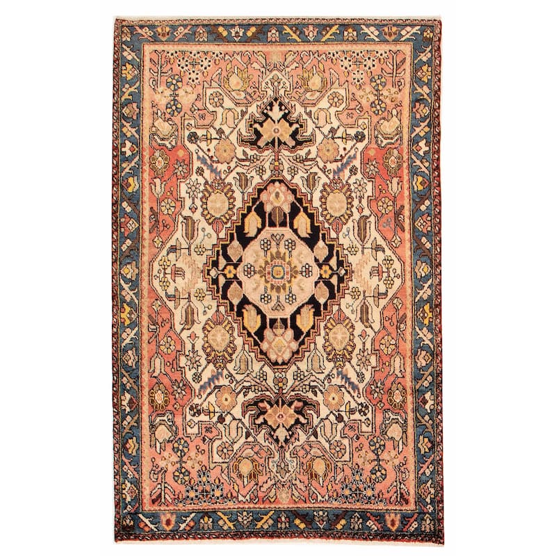 Anadol Cream Rug 4'2" x 6'9" - 4'2 x 6'9 - Cream - 4'2 x 6'9