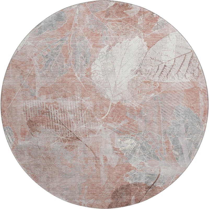 Premium Washable Super Soft Floral Imprints Mayfield Rug