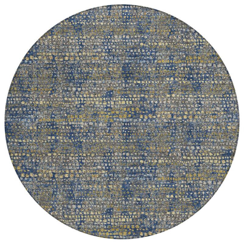 Machine Washable Indoor/ Outdoor Casual Kersey Chantille Rug