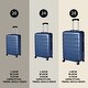 preview thumbnail 13 of 12, 3 Piece Hardshell Luggage Suitcase Sets Hardside Carryon Luggage Set With 360 Degree Spinner Wheels For Travel (20"/24"/28")